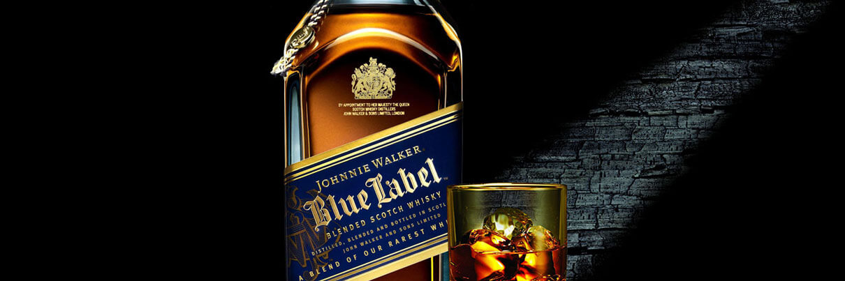 johnnie walker whisky blue label